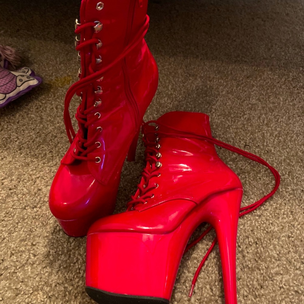 Platform dance or costume boots